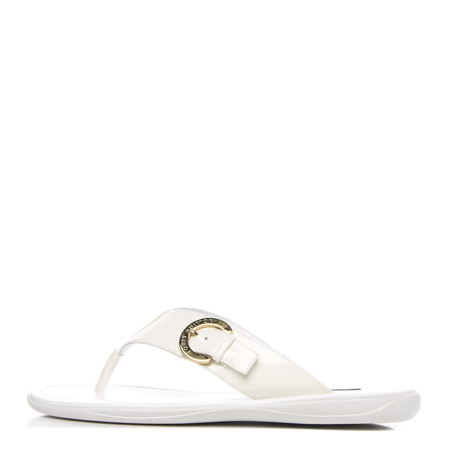 Calfskin Kiwi Sandals 40 White