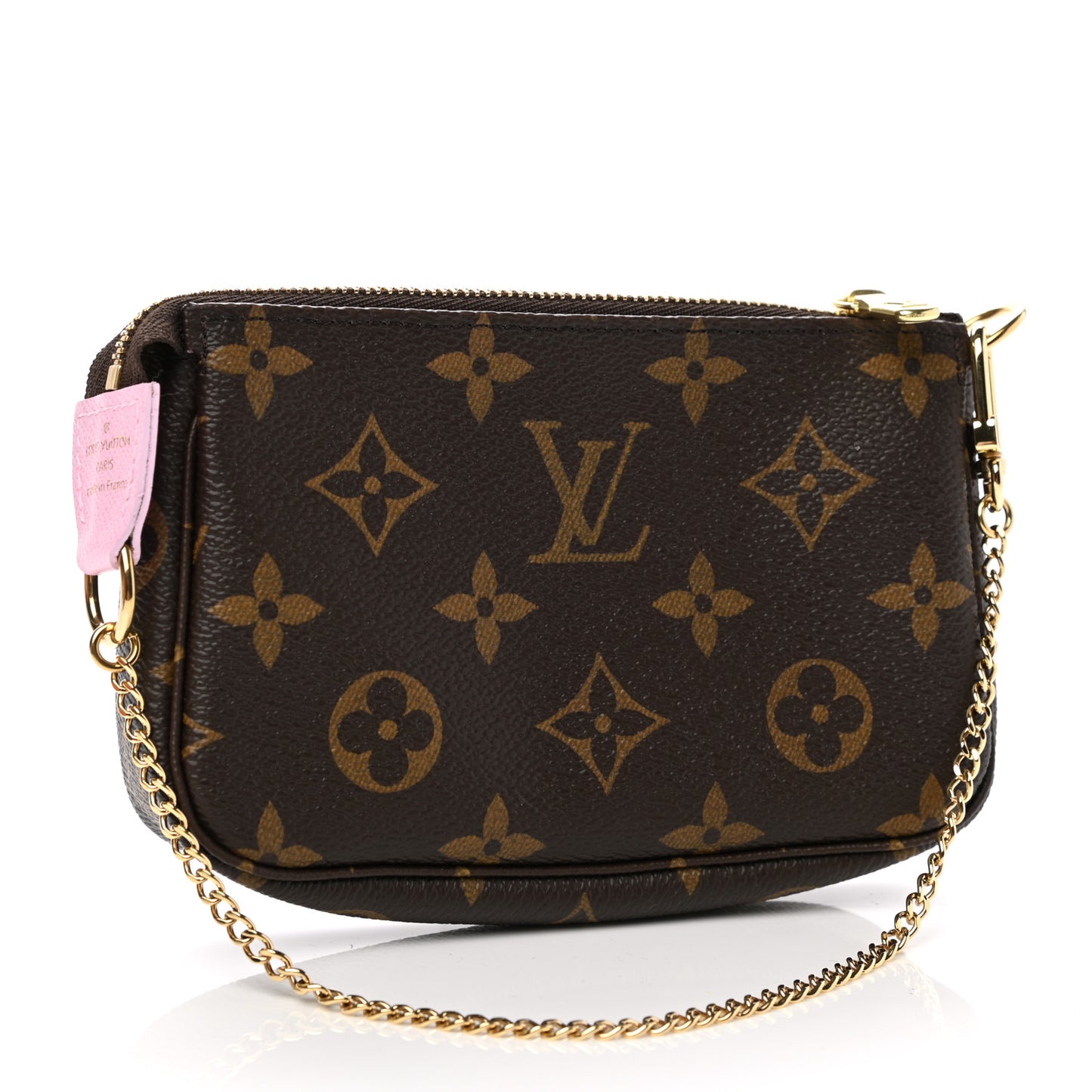 Monogram 2021 Christmas Animation Japanese Garden Mini Pochette Accessories Wisteria Pink