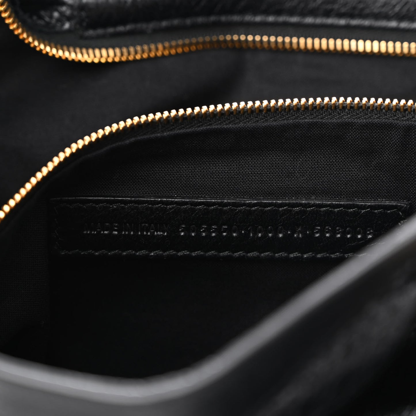 Agneau Classic Gold Hardware City Black