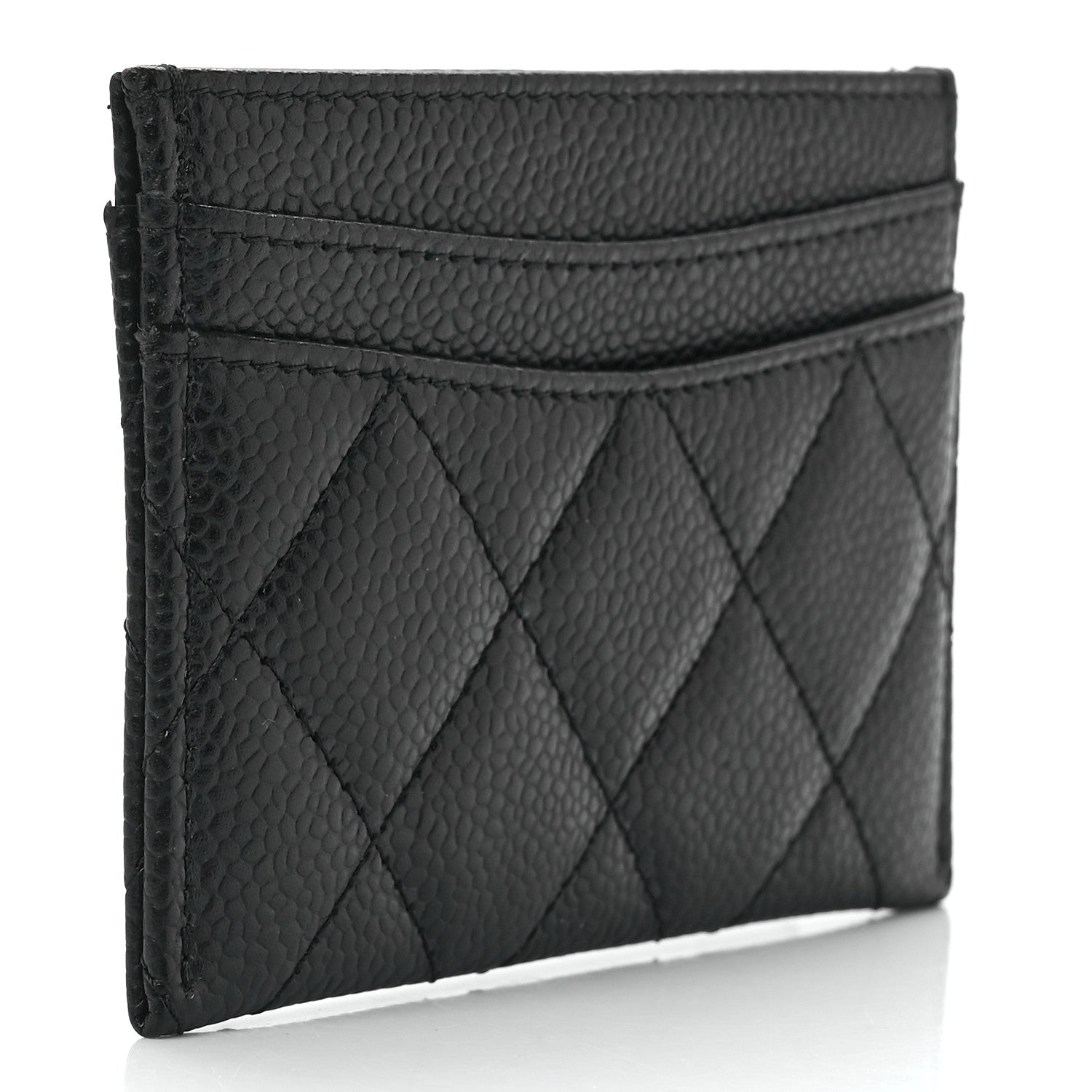 Chanel Caviar Quilted Card Holder Black 3 of 13