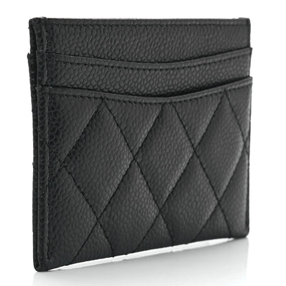 Chanel Caviar Quilted Card Holder Black 3 of 13