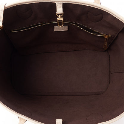 Louis Vuitton Empreinte Monogram Giant Neverfull MM Cream 8 of 9