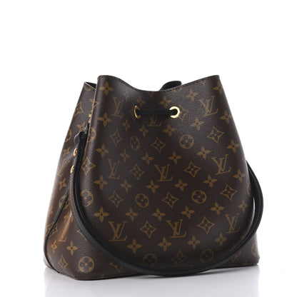 Louis Vuitton Monogram Neonoe MM Black 2 of 7