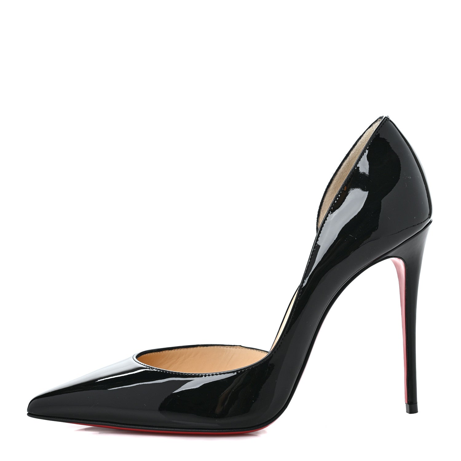 Christian Louboutin Patent Iriza 100 Pumps 38 Black 1 of 7