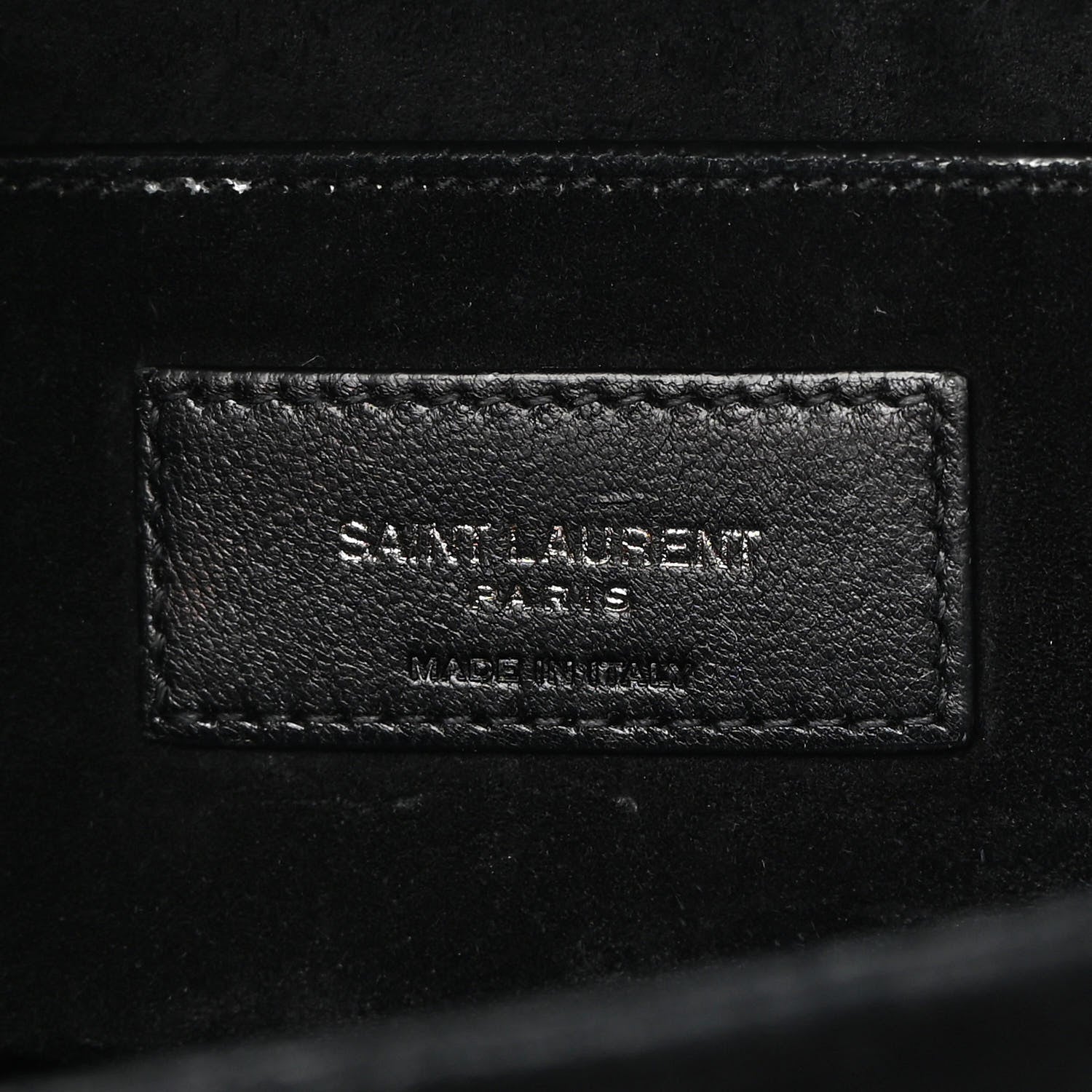 Saint Laurent Calfskin Medium Bellechasse Satchel Black 6 of 20