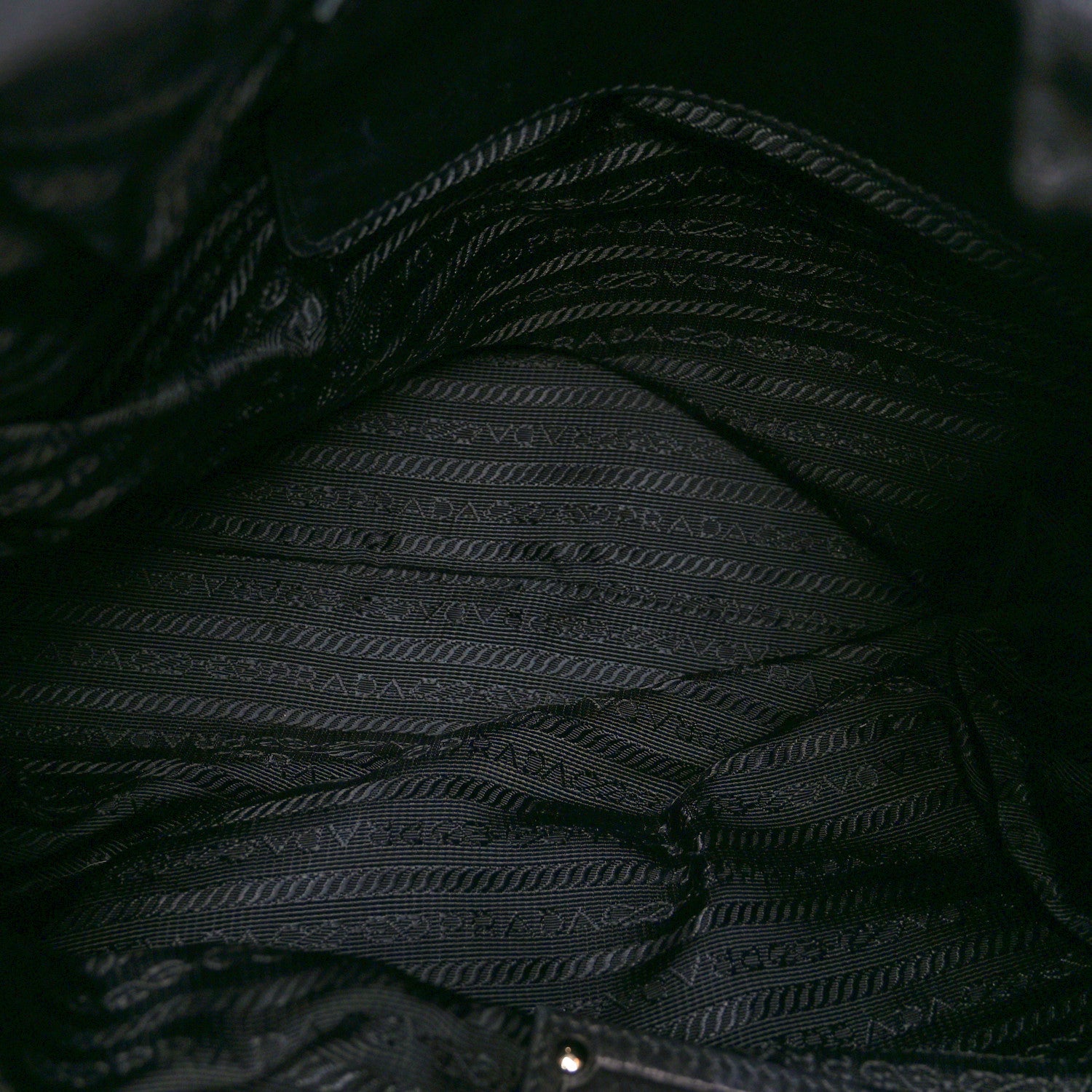Prada Nappa Shoulder Bag Black 5 of 9