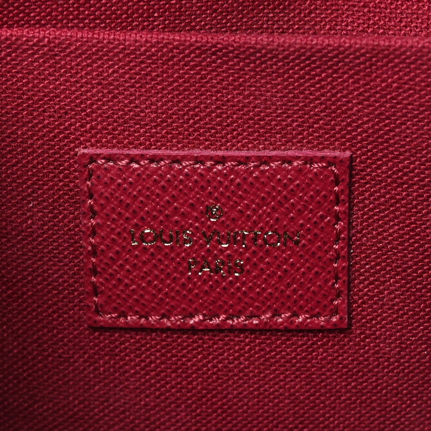 Louis Vuitton Monogram Pochette Felicie Chain Wallet Fuchsia 8 of 14