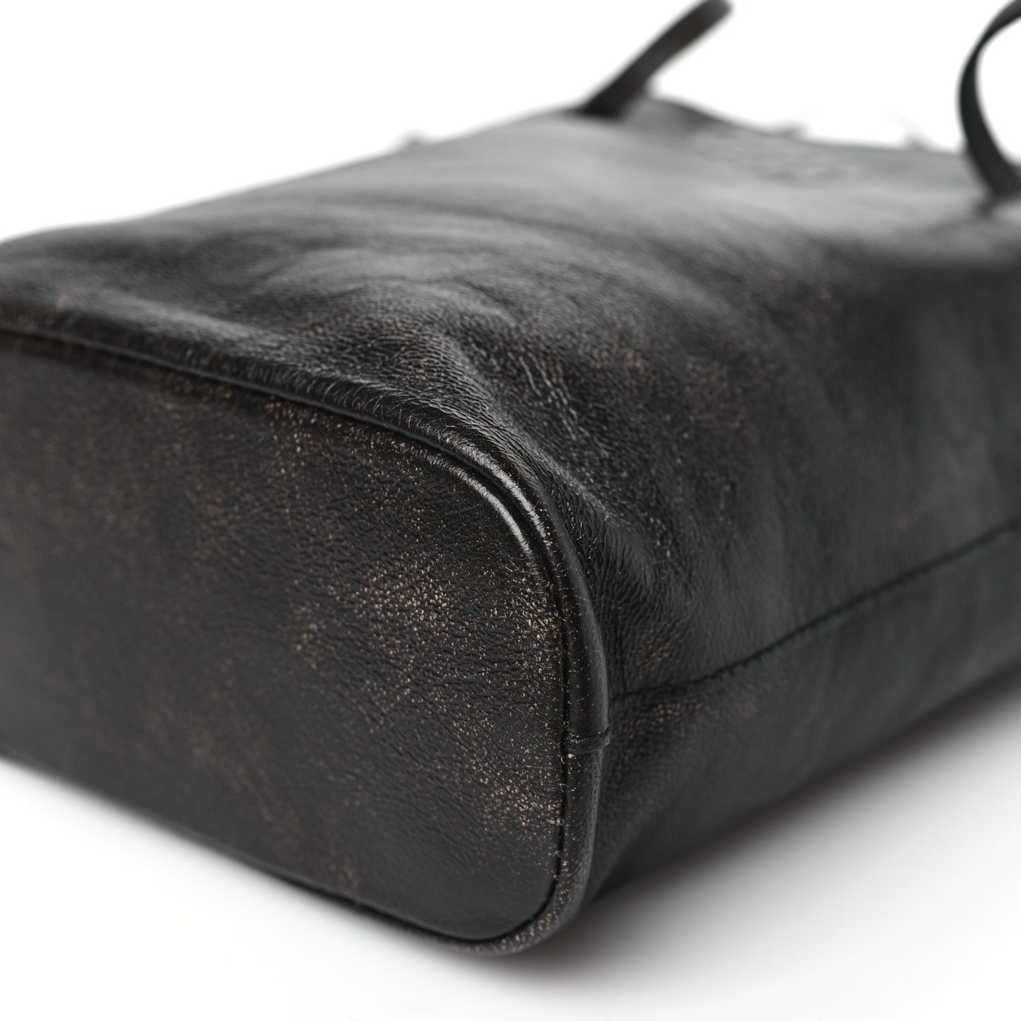 Distressed Nappa Pouch Coffee