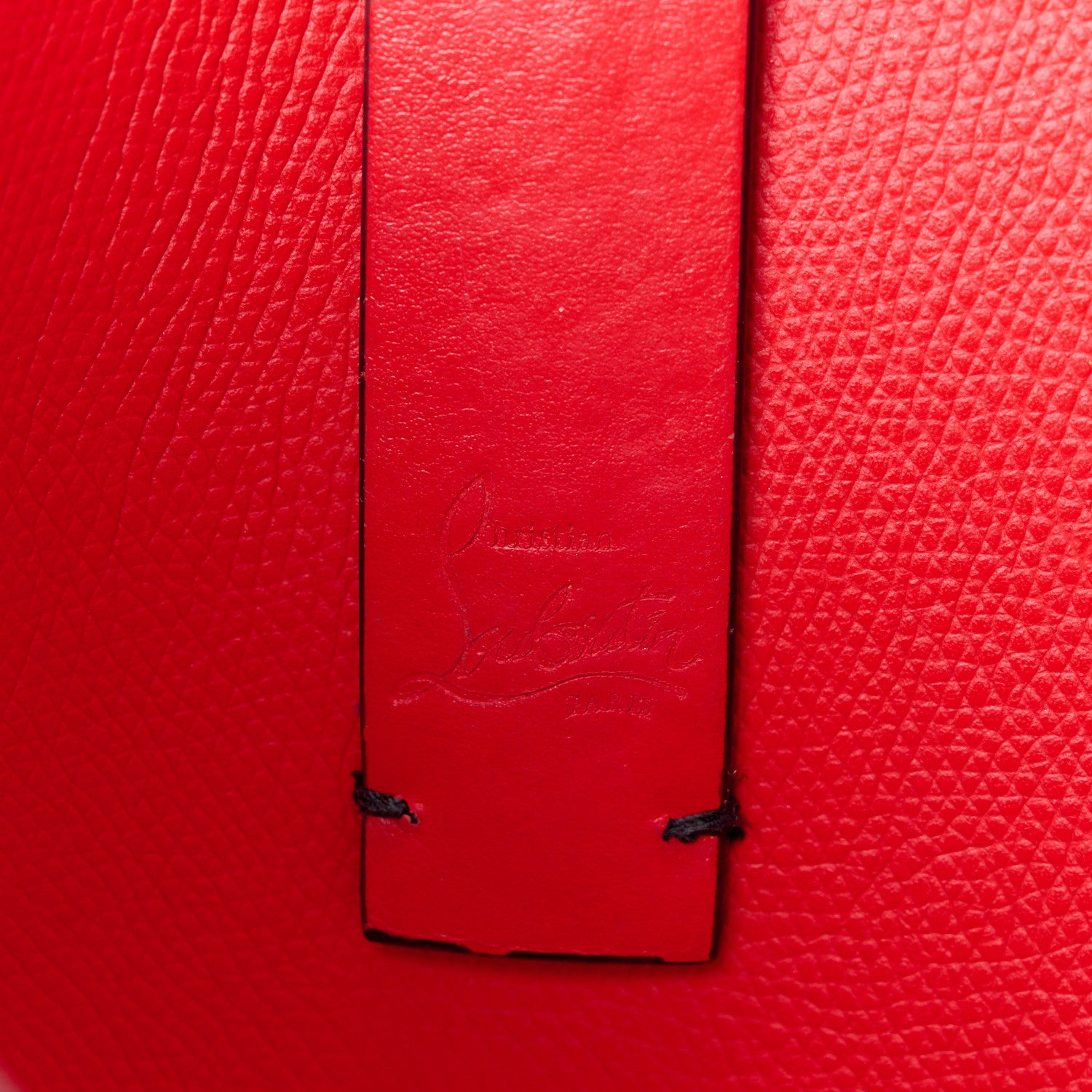 Christian Louboutin CHRISTIAN LOUBOUTIN Calfskin Spikes Mini East West Cabata Tote Black 6 of 11