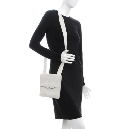 Chanel Calfskin CC Crossbody White 2 of 14
