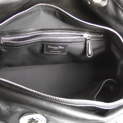 Christian Dior Lambskin Cannage Medium Granville Tote Black 7 of 9