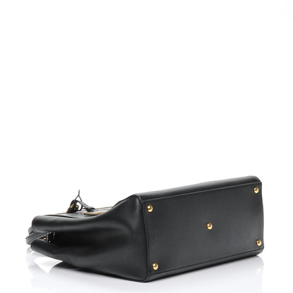 Fendi Vitello Elite Medium 2Jours Tote Black 4 of 7