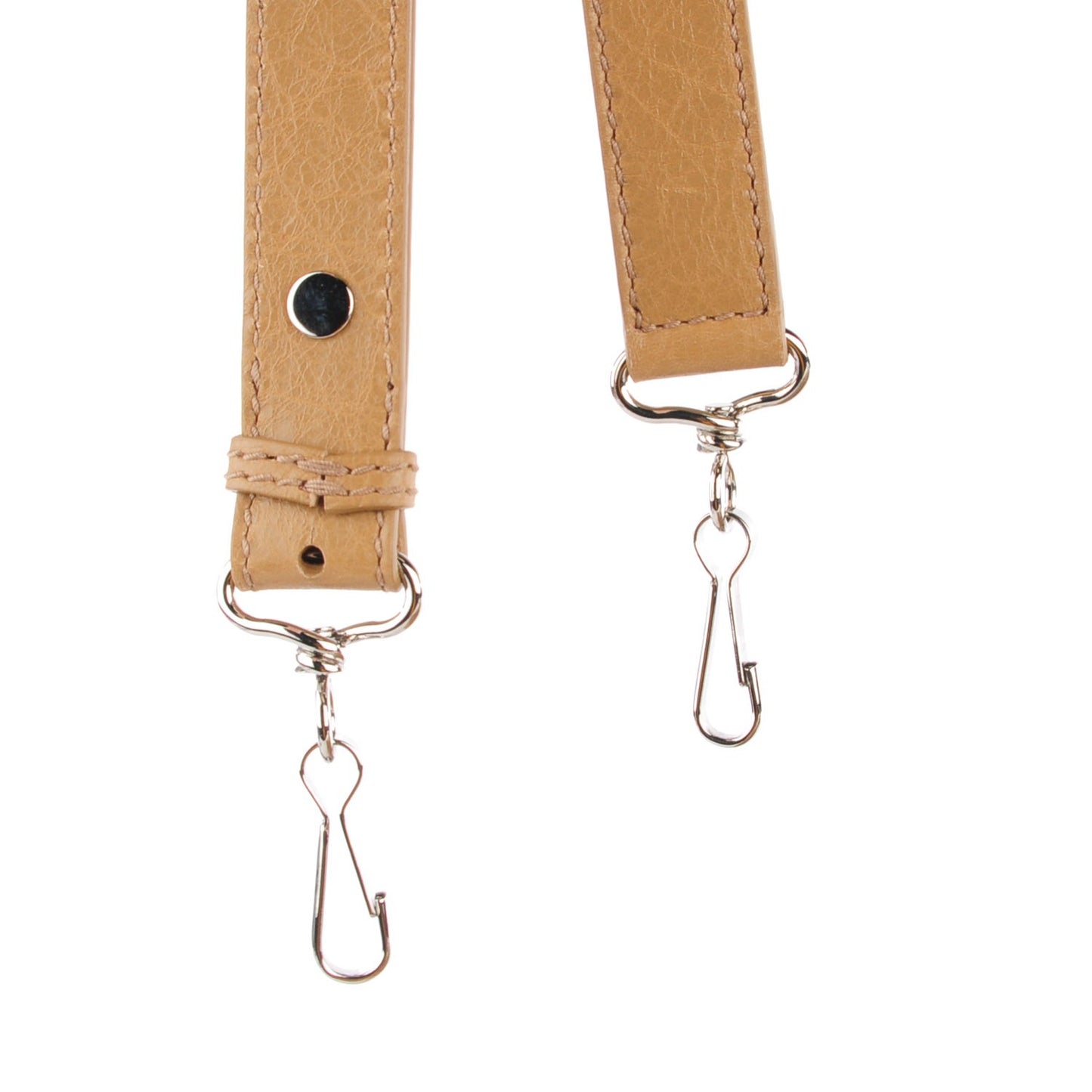 Agneau Giant 12 Silver Hardware Velo Beige Nougatine