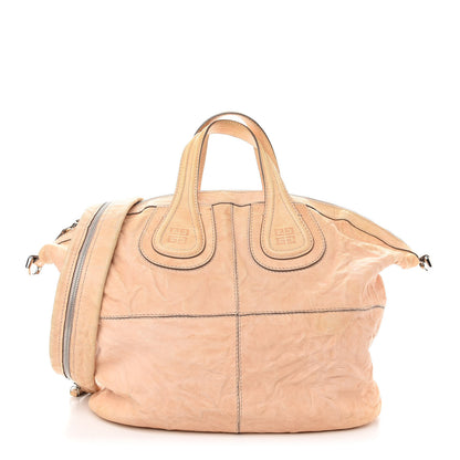 Givenchy Wrinkled Lambskin Large Nightingale Beige 1 of 16