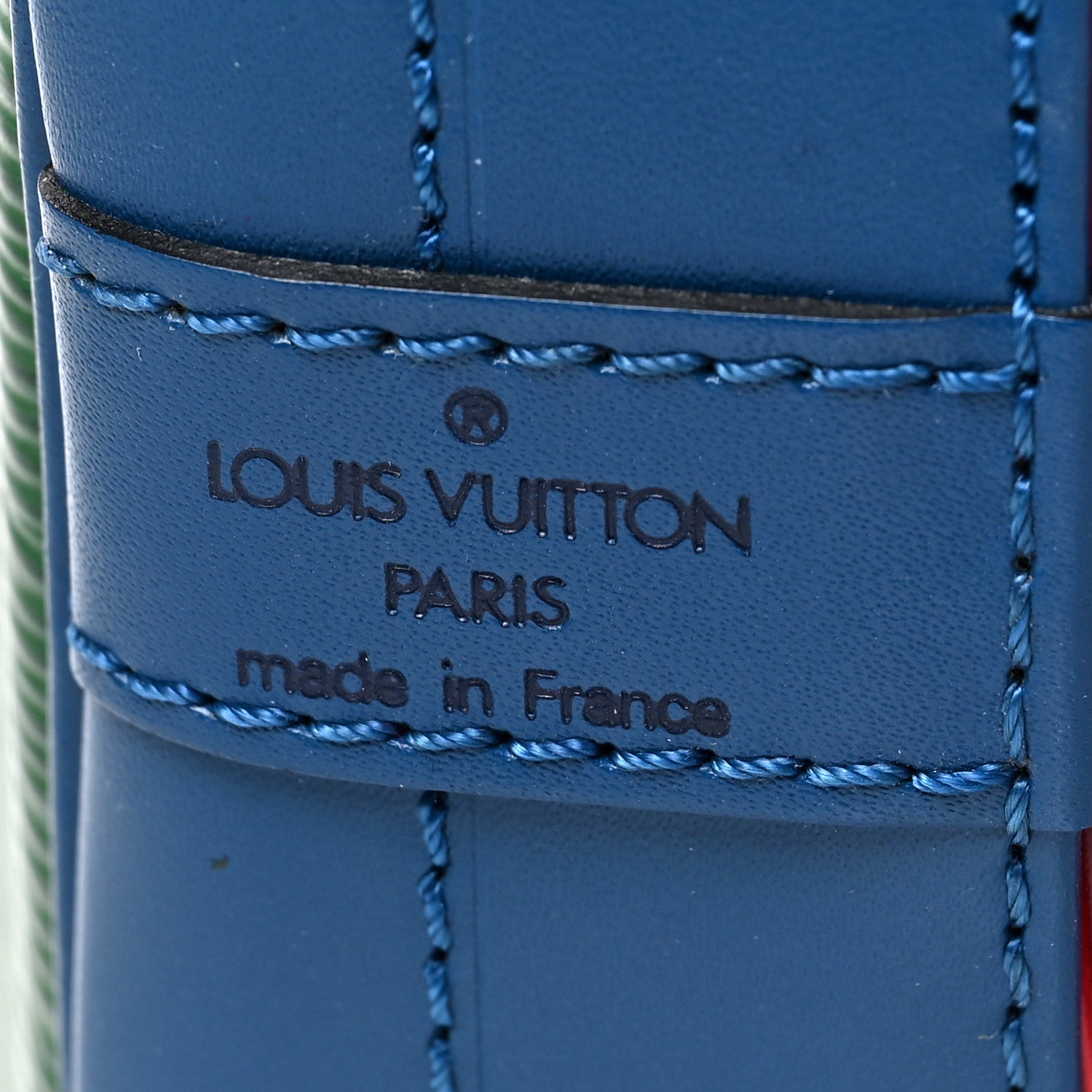 Louis Vuitton Epi Tri-Color Noe Castillan Red Toledo Borneo 7 of 10