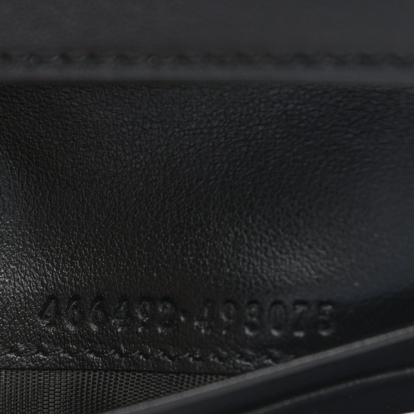 Calfskin Matelasse GG Marmont Card Case Wallet Black