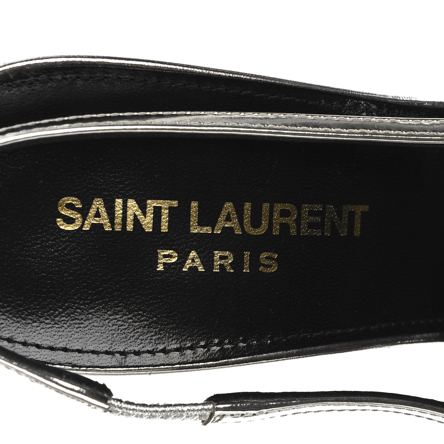 Patent Tom 90 Dream Slingback Pumps 38.5 Argento