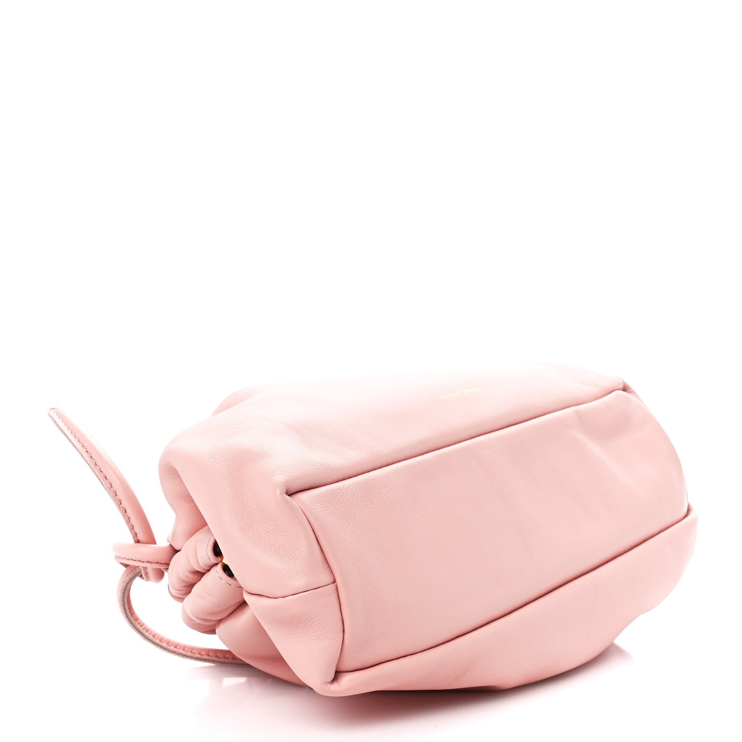 Lambskin Mini Cloud Clutch Dahlia