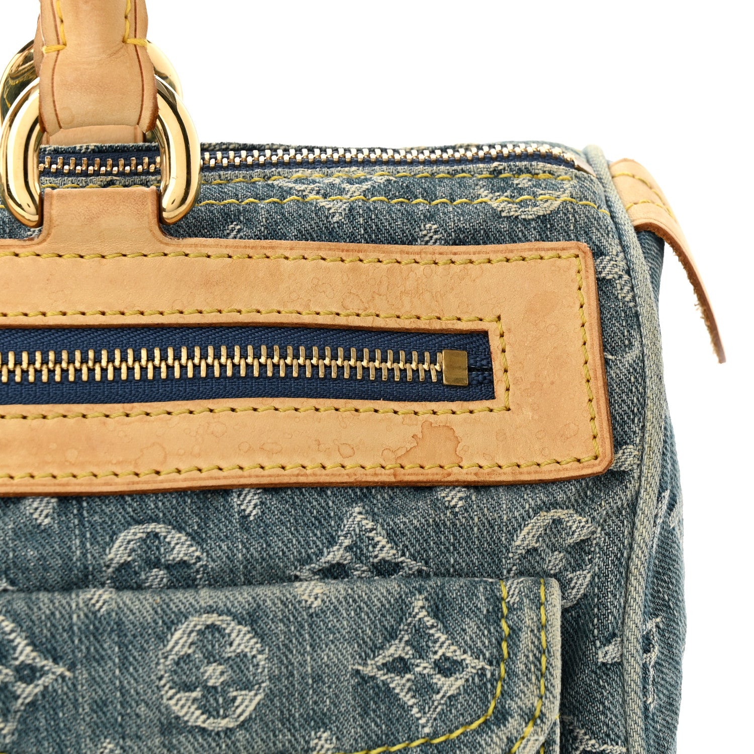 Louis Vuitton Monogram Denim Neo Speedy Blue 11 of 11