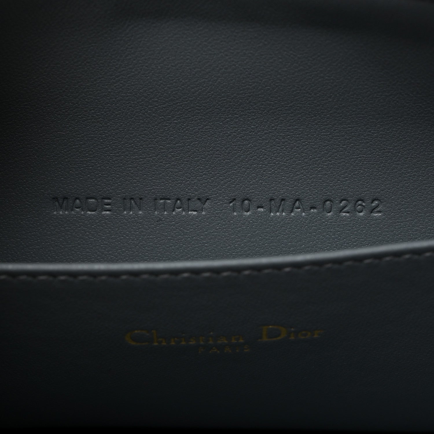Christian Dior Supple Calfskin Cannage Large Caro Daily Pouch Cloud Blue 7 of 7