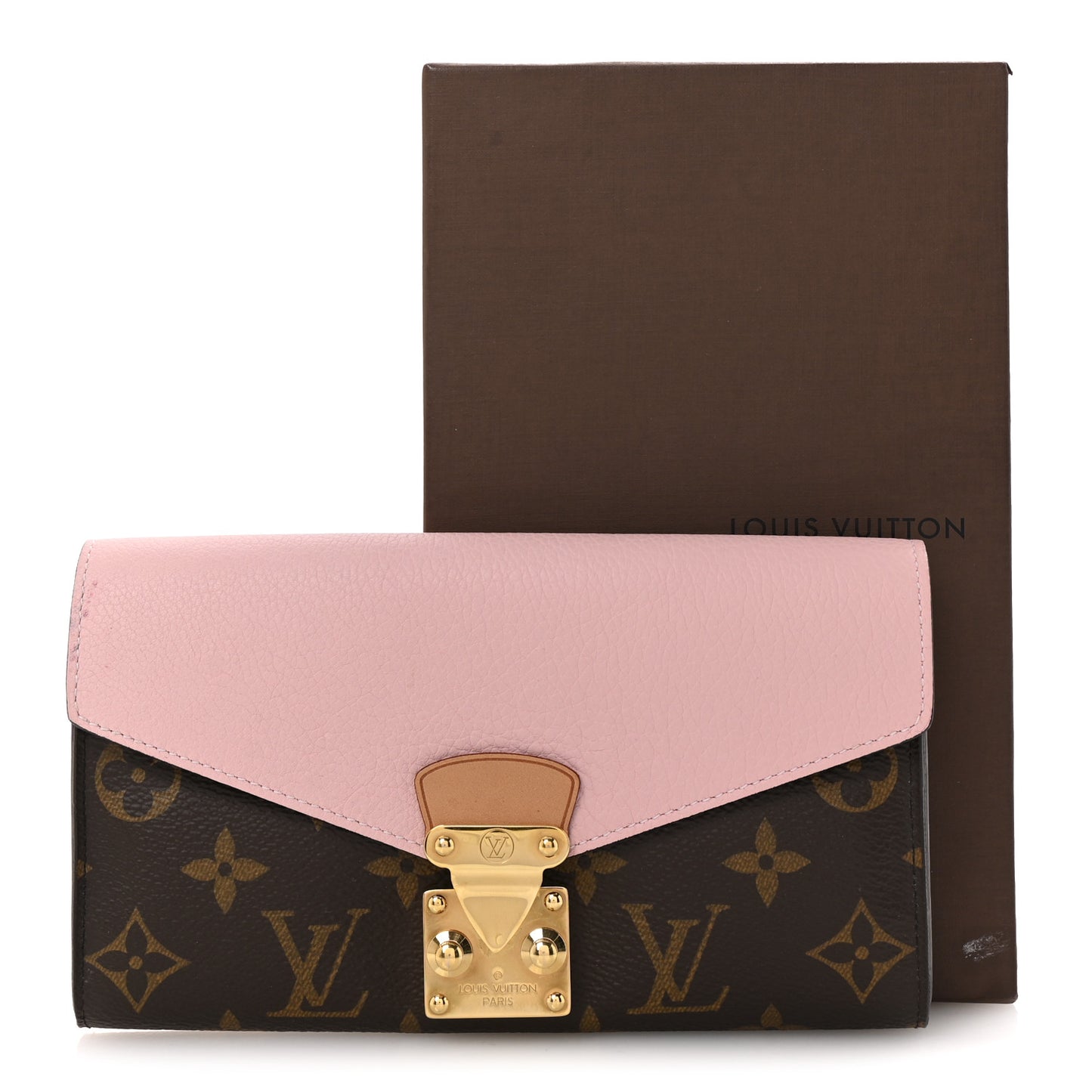 Monogram Pallas Wallet Rose Ballerine