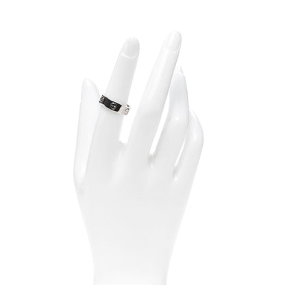 Cartier 18K White Gold 5.5mm LOVE Ring 53 6.25 2 of 4