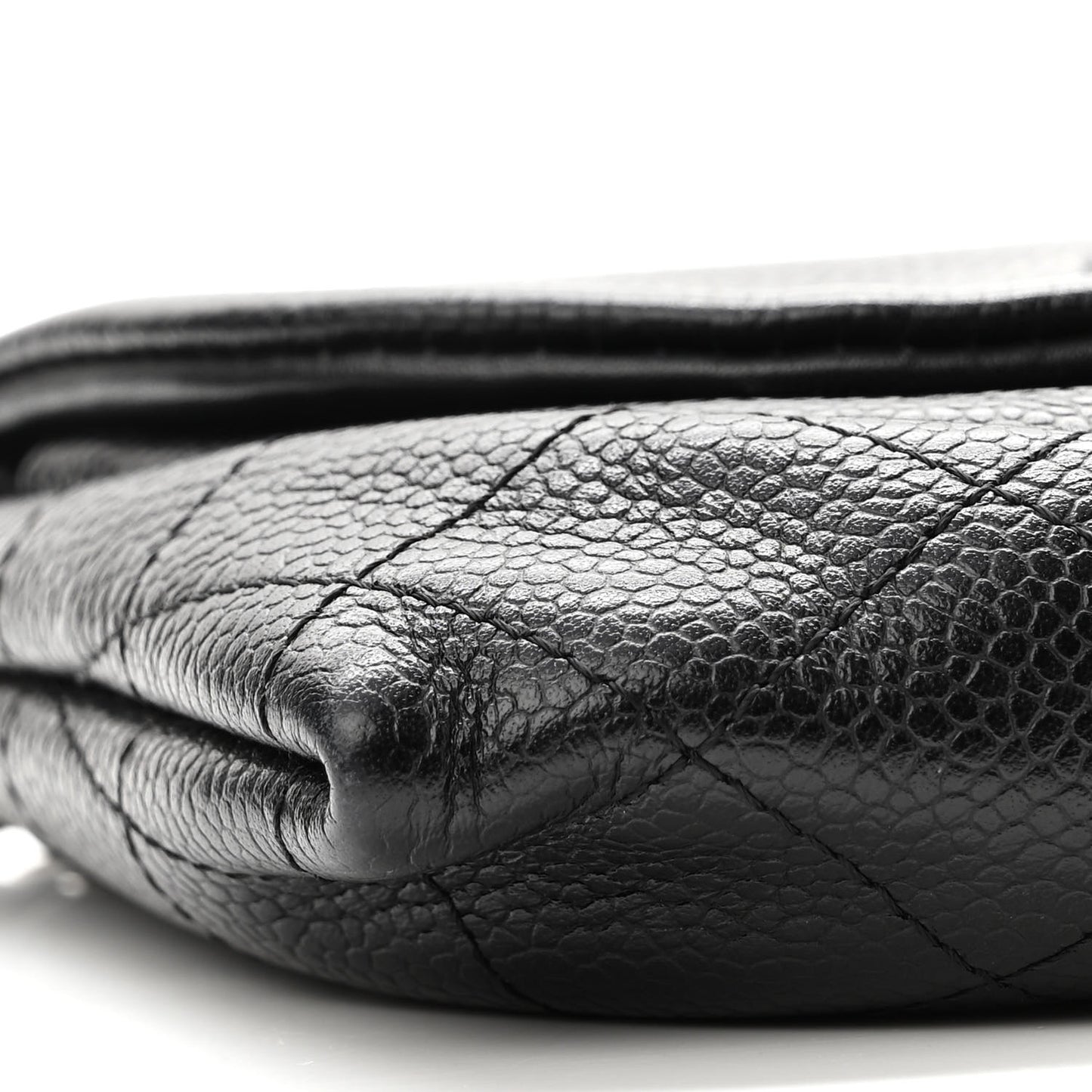 Caviar Half Moon Wallet On Chain WOC Black