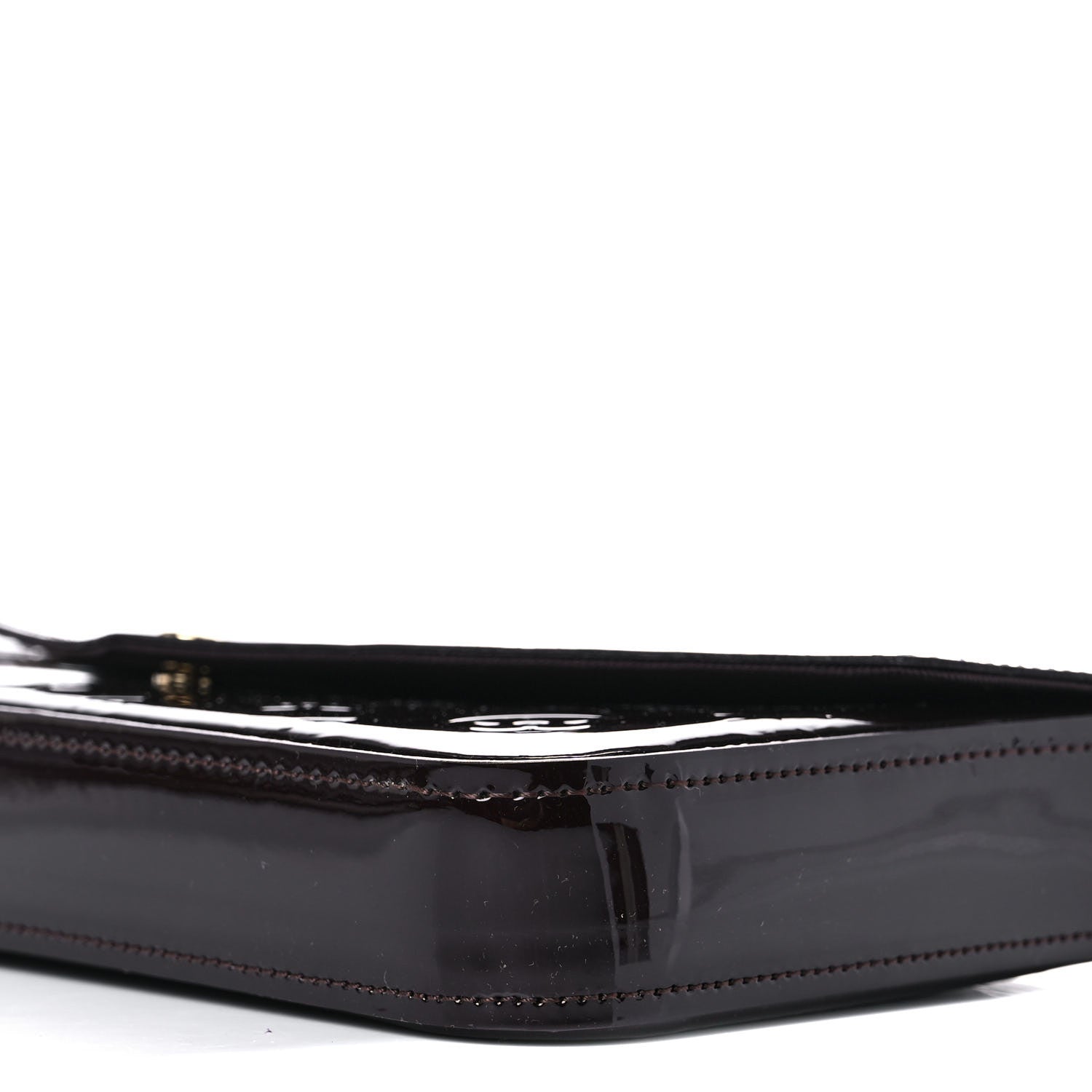 Louis Vuitton Vernis Pochette Felicie Chain Wallet Amarante 9 of 10