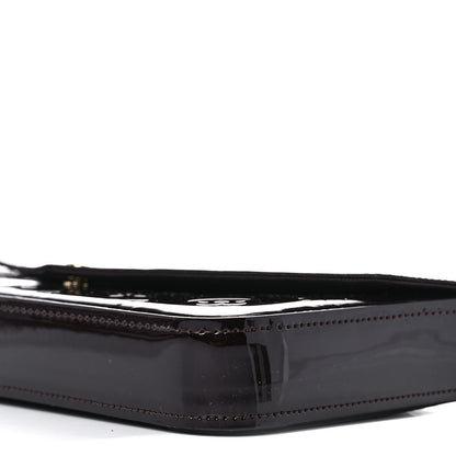 Louis Vuitton Vernis Pochette Felicie Chain Wallet Amarante 9 of 10