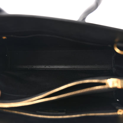 Saint Laurent Calfskin Bi-Color Small Sac De Jour Royal Blue Black 6 of 12