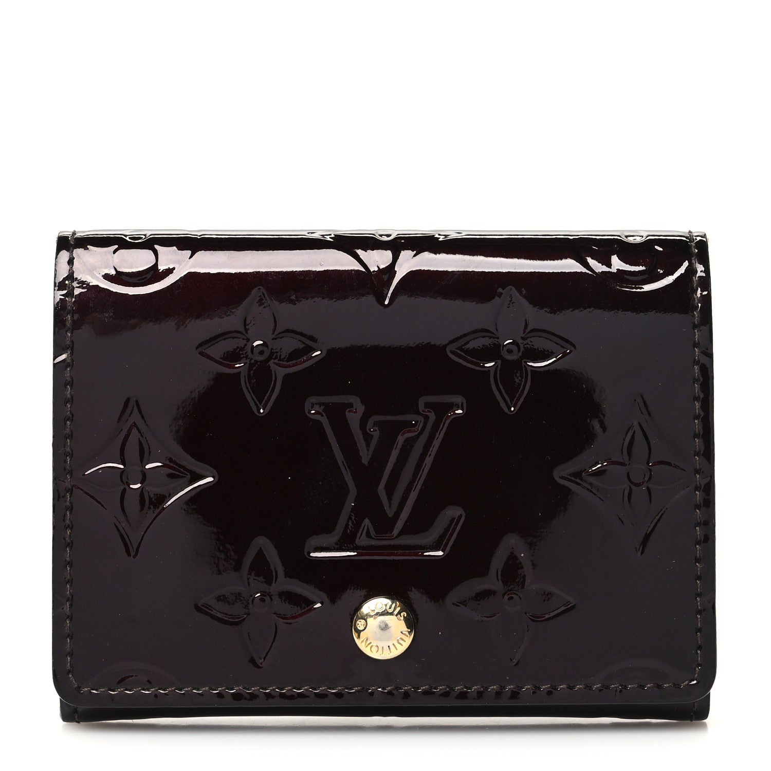 Louis Vuitton Vernis Business Card Holder Amarante 1 of 12