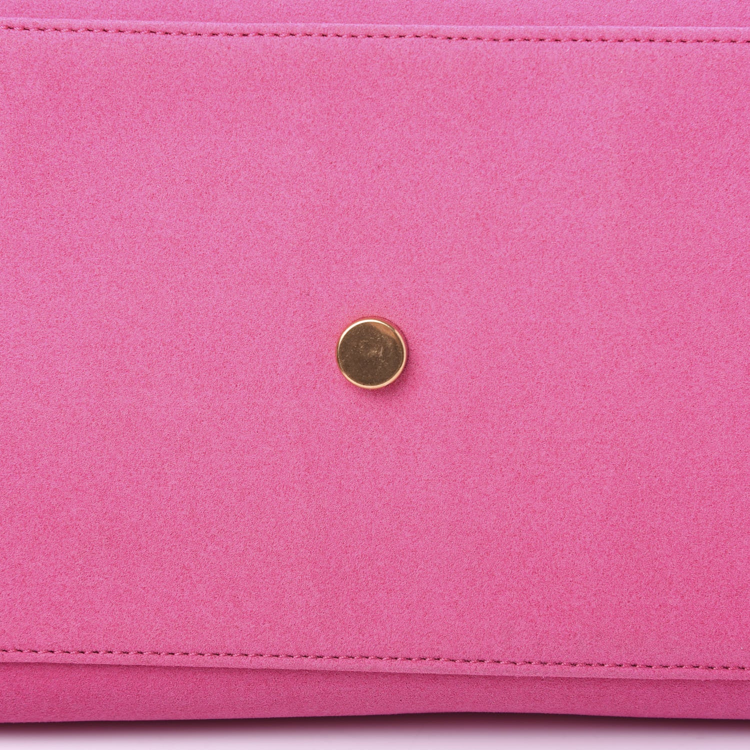 Saint Laurent Calfskin Suede Reversible East West Shopper Tote Fuchsia 16 of 21