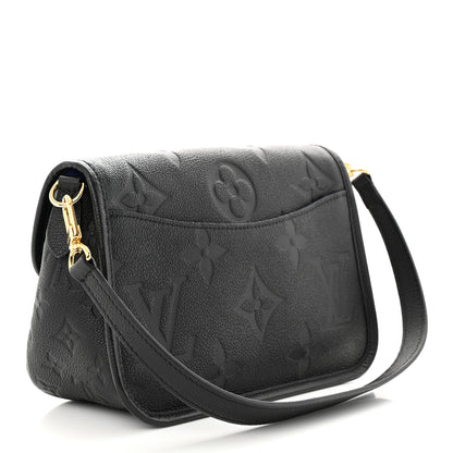 Louis Vuitton Empreinte Monogram Giant Diane Black 3 of 9
