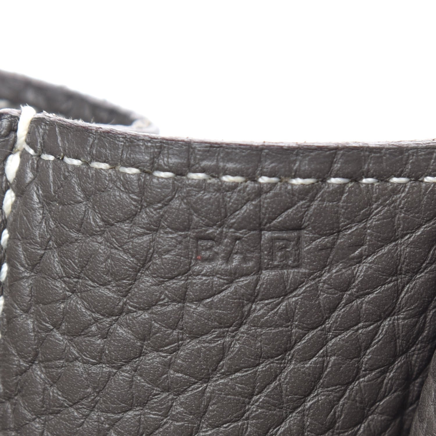 Hermes Taurillon Clemence Halzan 31 GM Etain 8 of 18