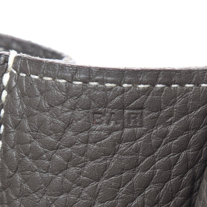Hermes Taurillon Clemence Halzan 31 GM Etain 8 of 18