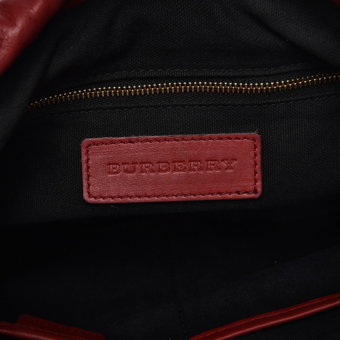 Calfskin House Check Little Crush Military Red