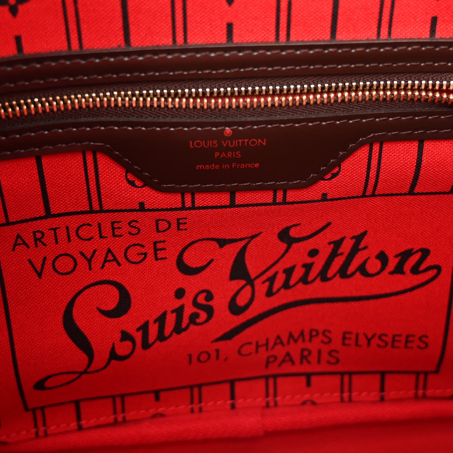 Louis Vuitton LOUIS VUITTON Damier Ebene Neverfull PM 6 of 10