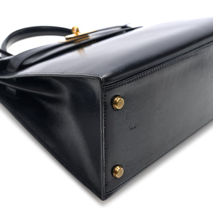 Hermes Box Kelly Sellier 28 Black 9 of 10