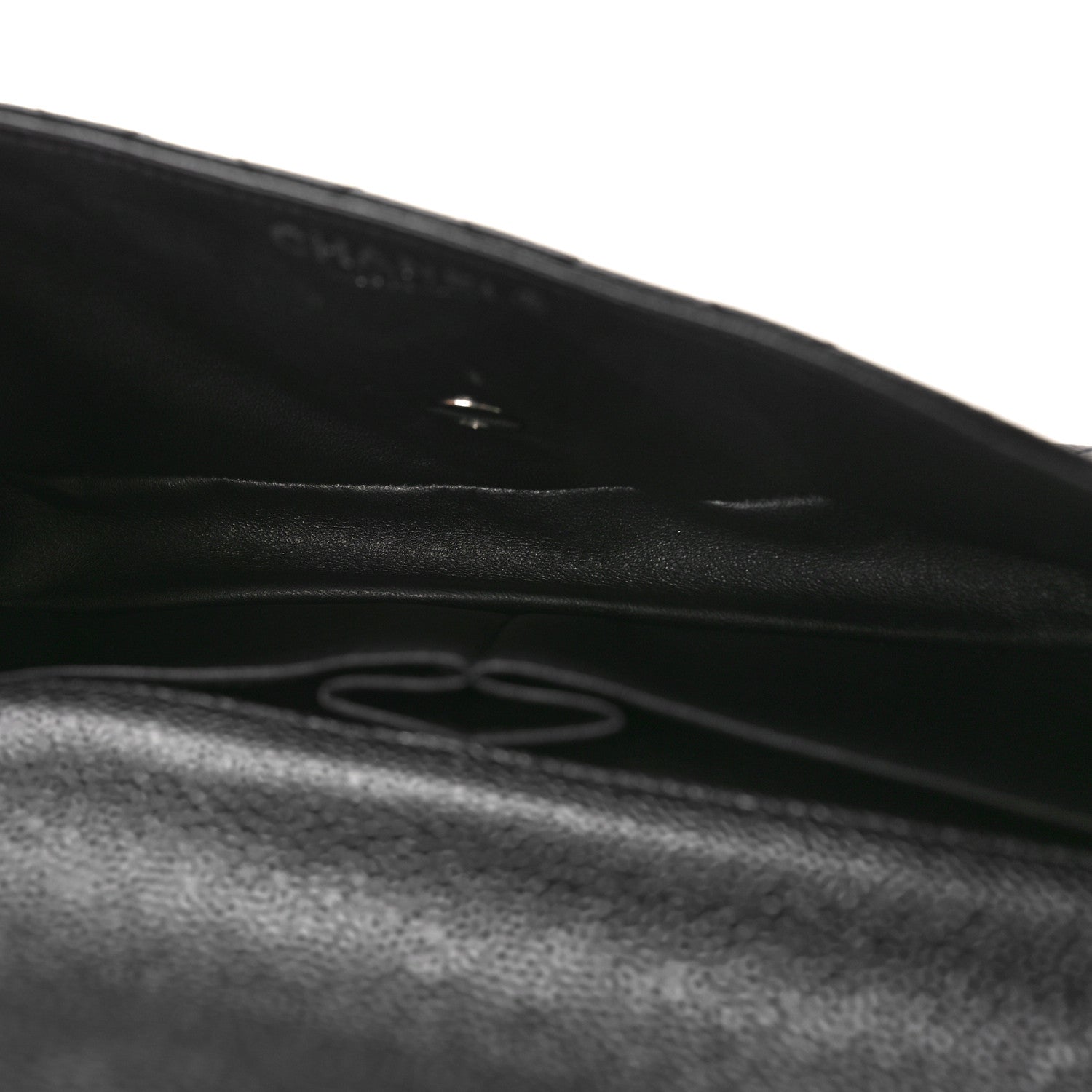 Chanel Caviar Quilted East West Flap Black 5 of 8