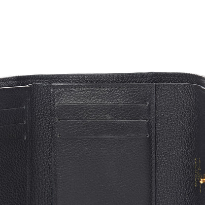 Louis Vuitton Empreinte Pont-Neuf Compact Wallet Black 8 of 9