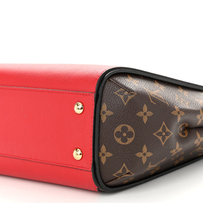 Louis Vuitton Calfskin Monogram Kimono Tote PM Cherry 10 of 10