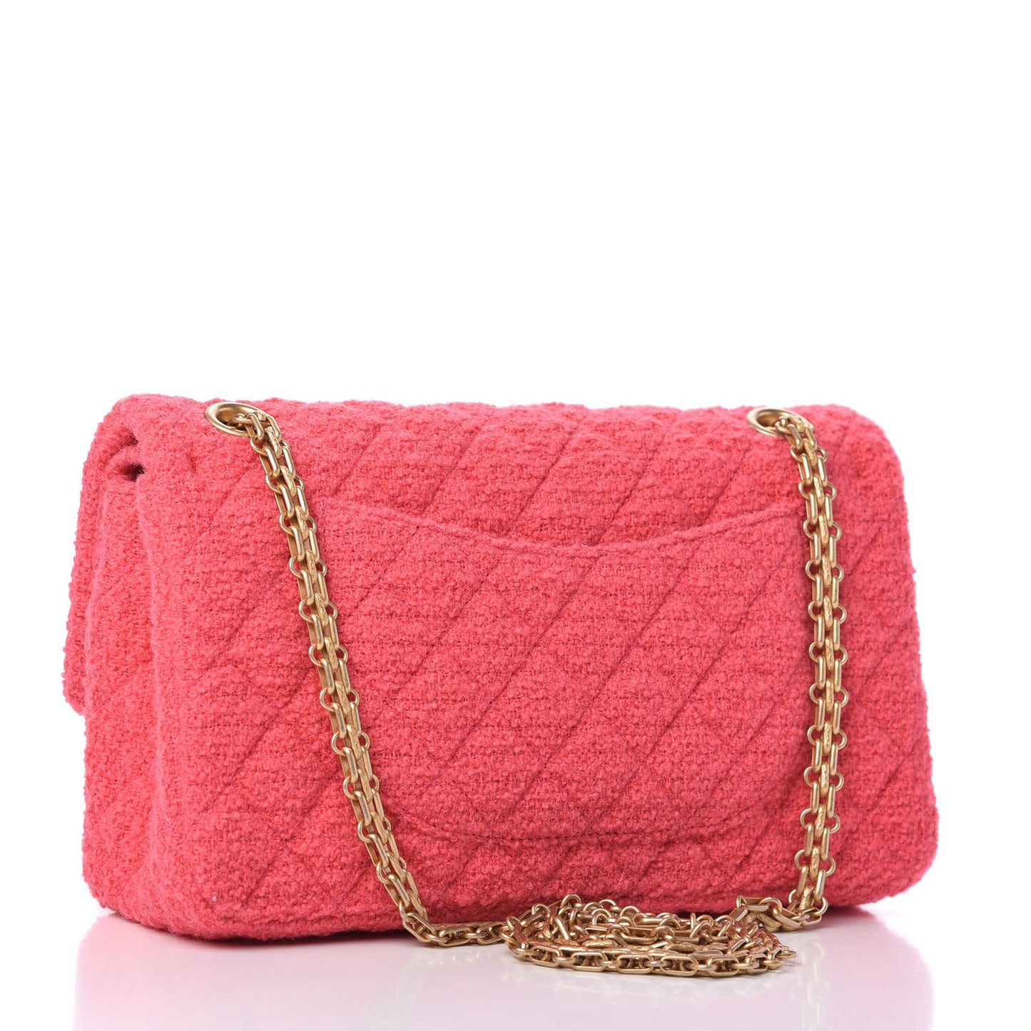 Wool Tweed Quilted 2.55 Reissue 225 Flap Pink