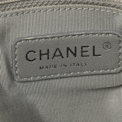 Chanel Denim Quilted Stretch Spirit Messenger Bag Dark Blue 6 of 12