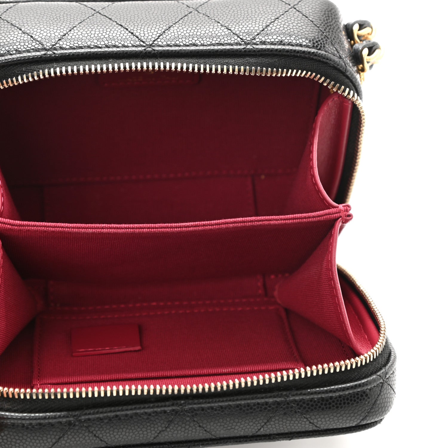 Chanel Caviar Quilted Twist Your Buttons Clutch With Chain Black 5 of 11
