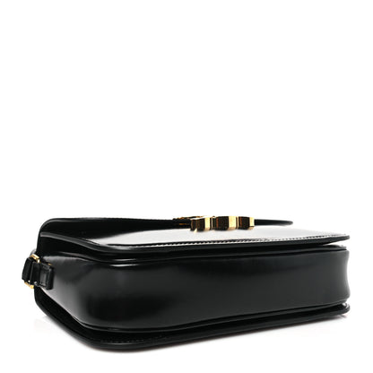 Celine Shiny Calfskin Medium Triomphe Black 4 of 9