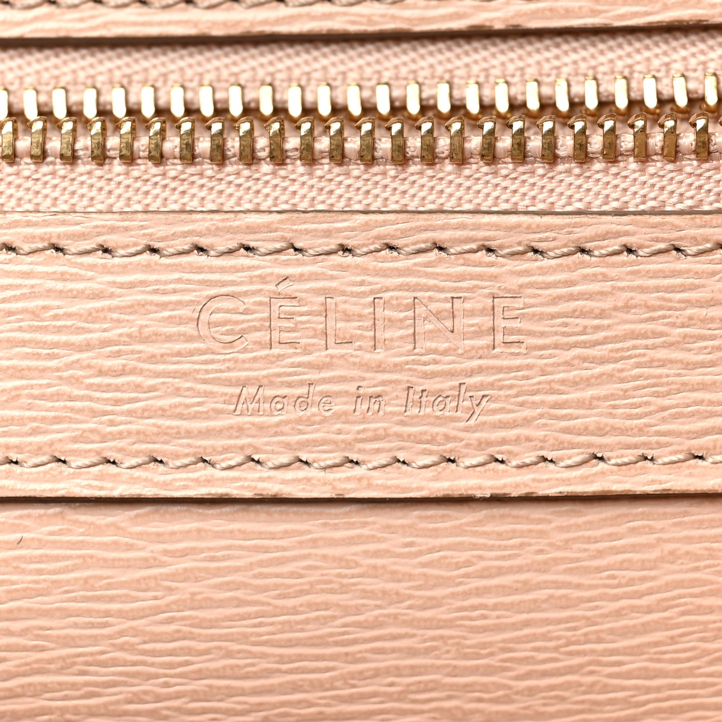 Grained Calfskin Small Horizontal Cabas Phantom Blush