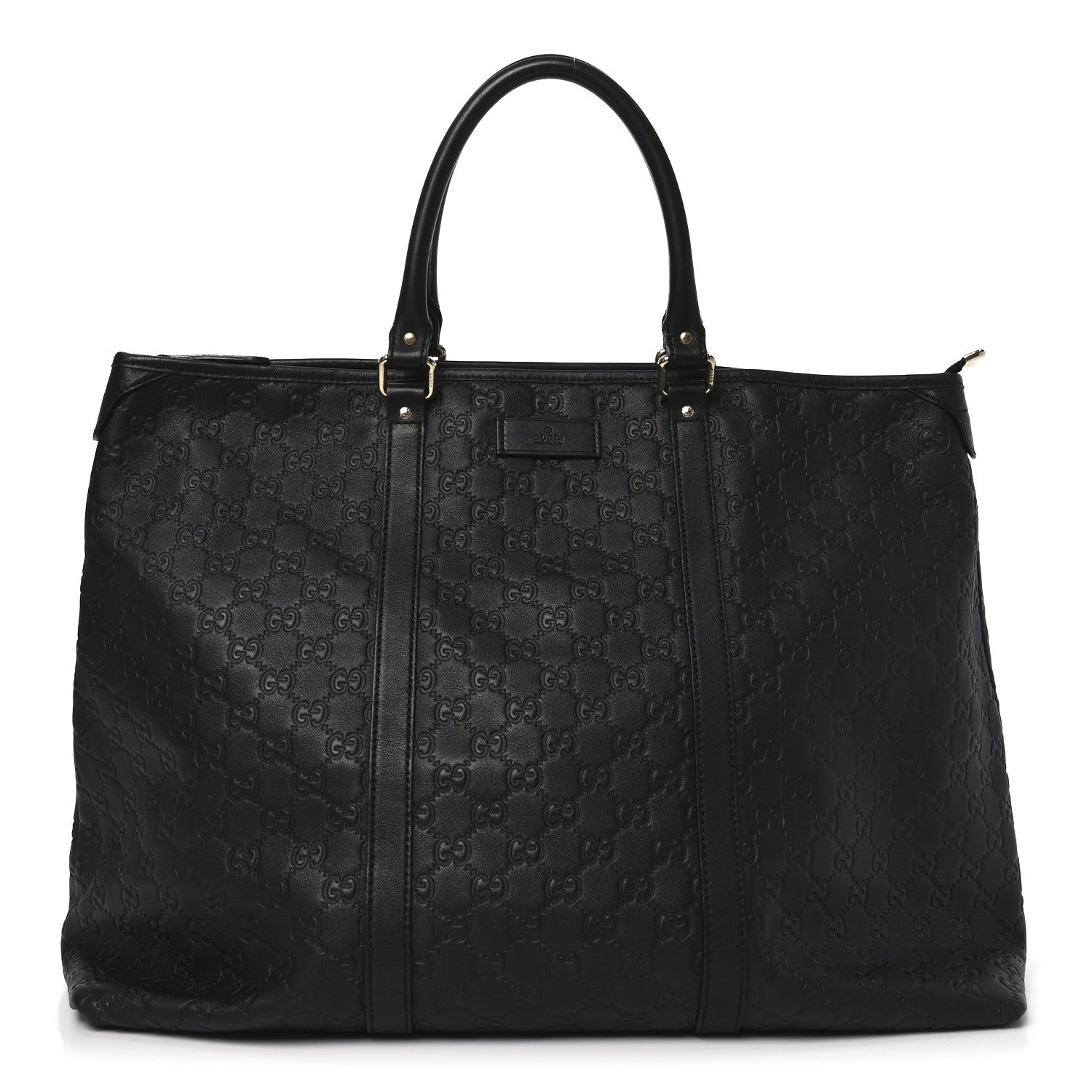 Gucci Guccissima Medium Joy Tote Bag Black 1 of 10