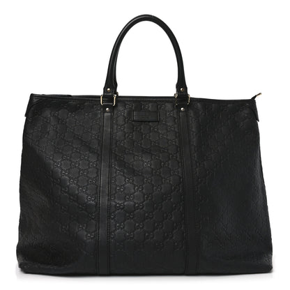 Gucci Guccissima Medium Joy Tote Bag Black 1 of 10