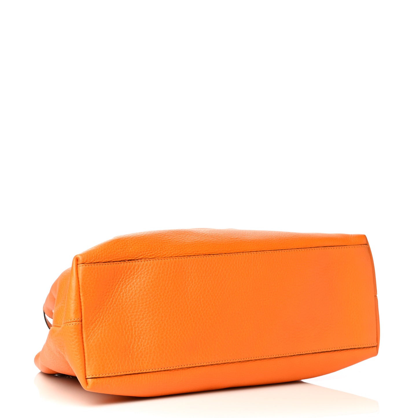 Pebbled Calfskin Medium Soho Chain Shoulder Bag Curcuma