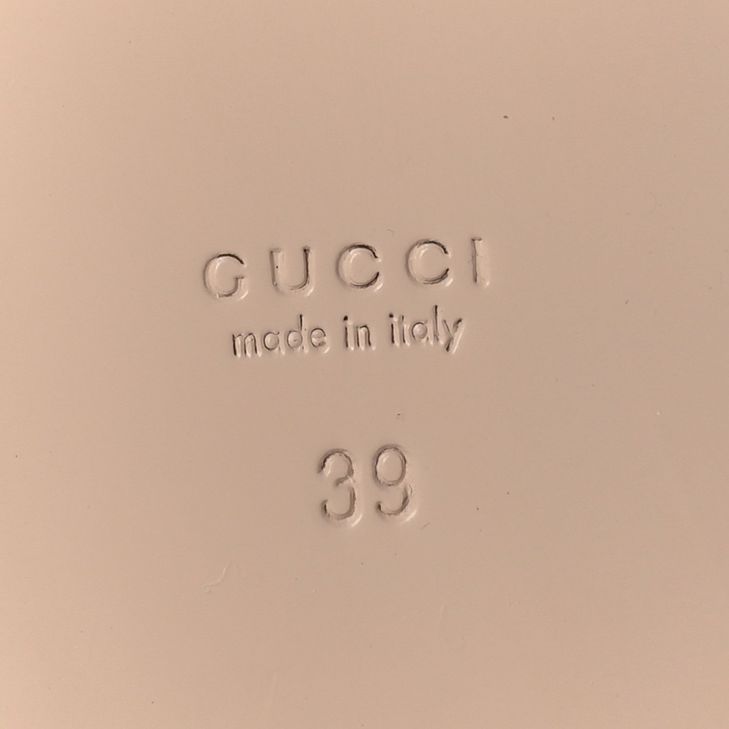 Gucci Nappa GG Matelasse Jolie Ballet Flats 39 Naturale 8 of 8